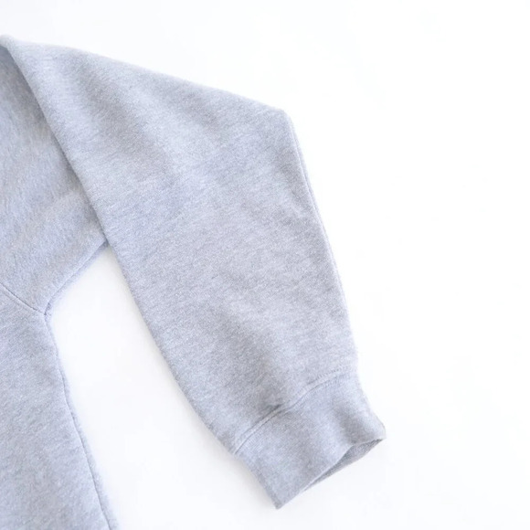 90S J America Sportswear Gray Michigan State Spartans Pull Over Hooded  Sweater - Picture 4 of 10